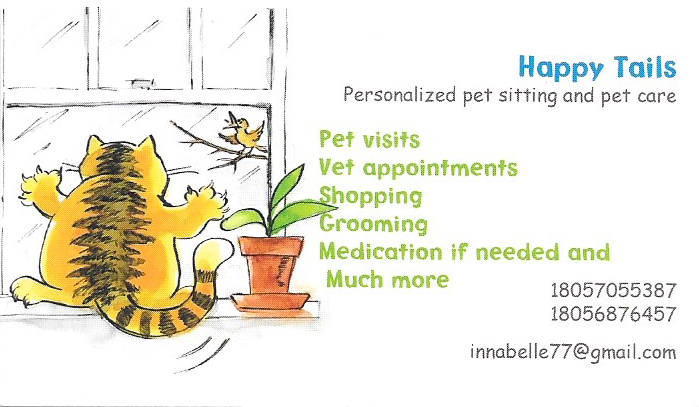 Happy Tails Pet Sitting Logo